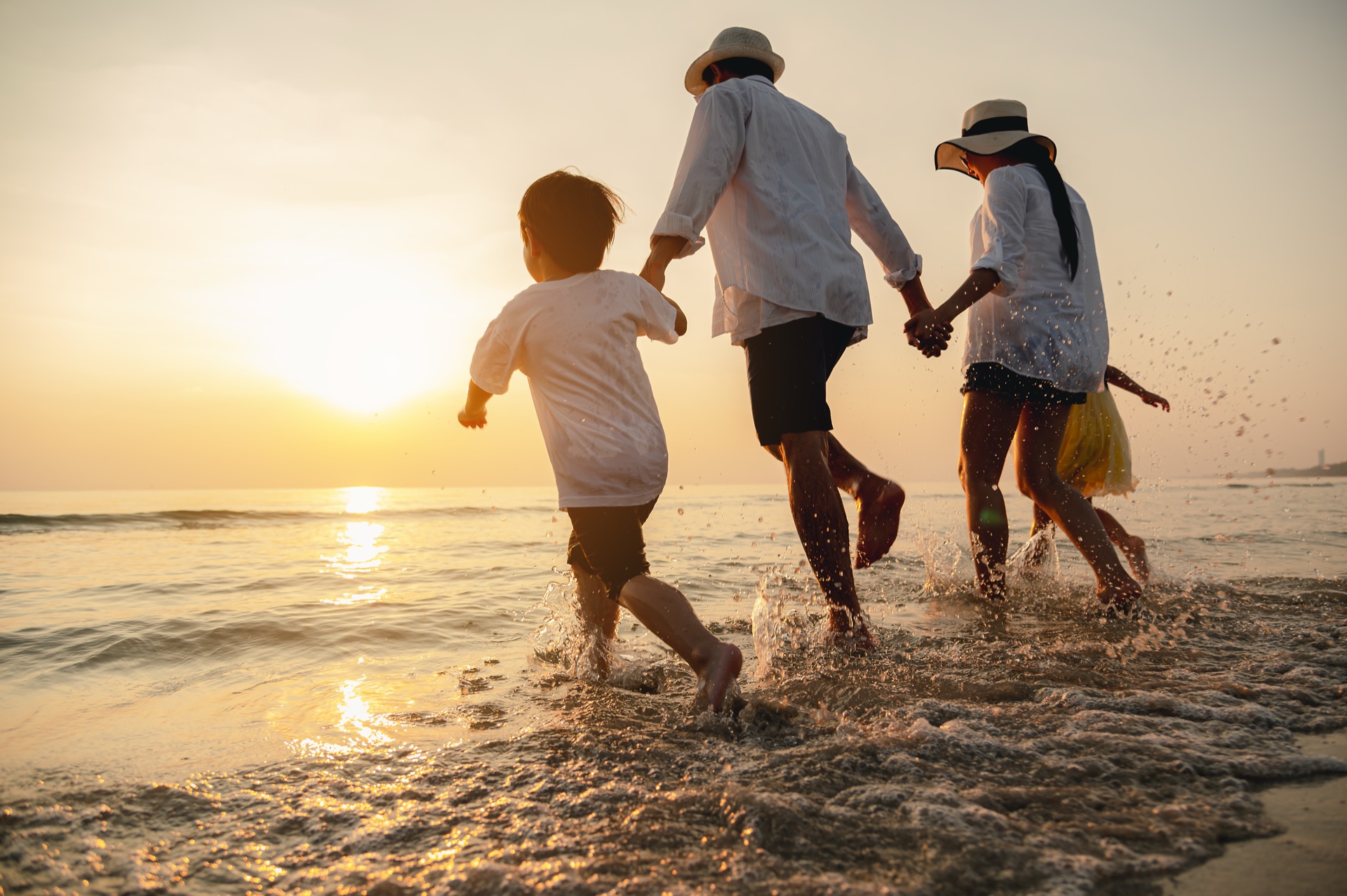 happy travellers